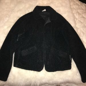 Vintage Columbia Black Sherpa Jacket